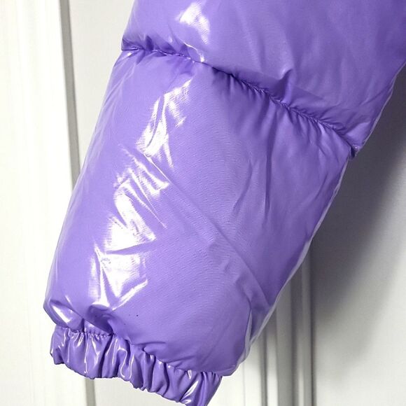 NWT WESC Vegan Purple Puffer Jacket. Size M - Picture 3 of 16